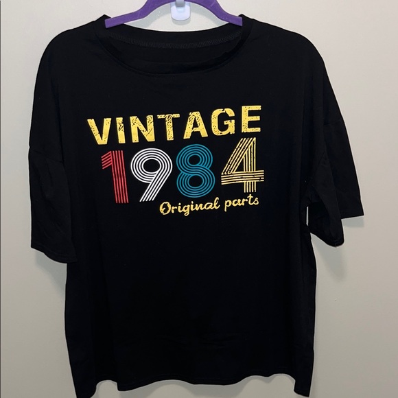 NWOT Vintage 1984 Graphic T-Shirt - Picture 1 of 3